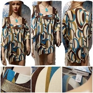 Dress Barn Tunic Dress / Top Sz. SMALL